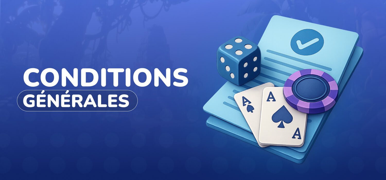 Conditions générales de retrait