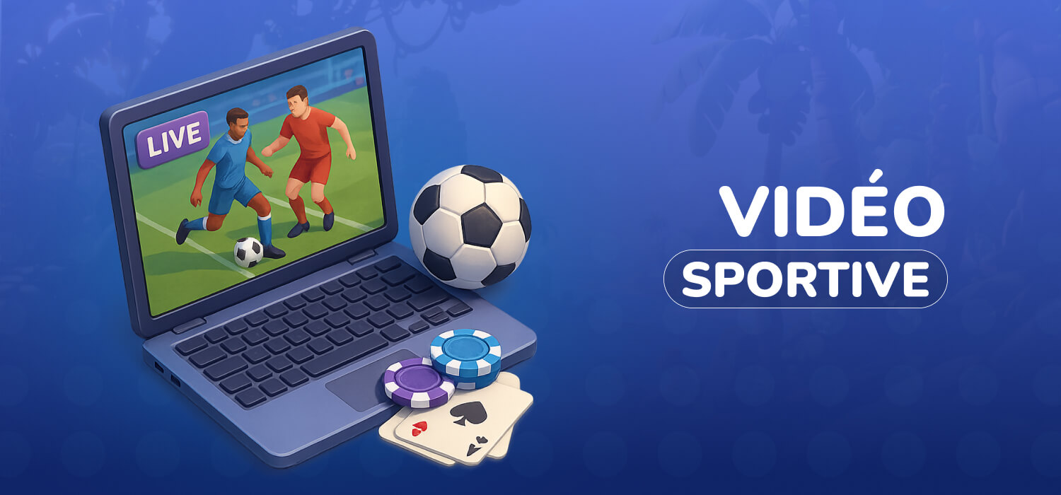Vidéo sportive en direct sur 1xbet