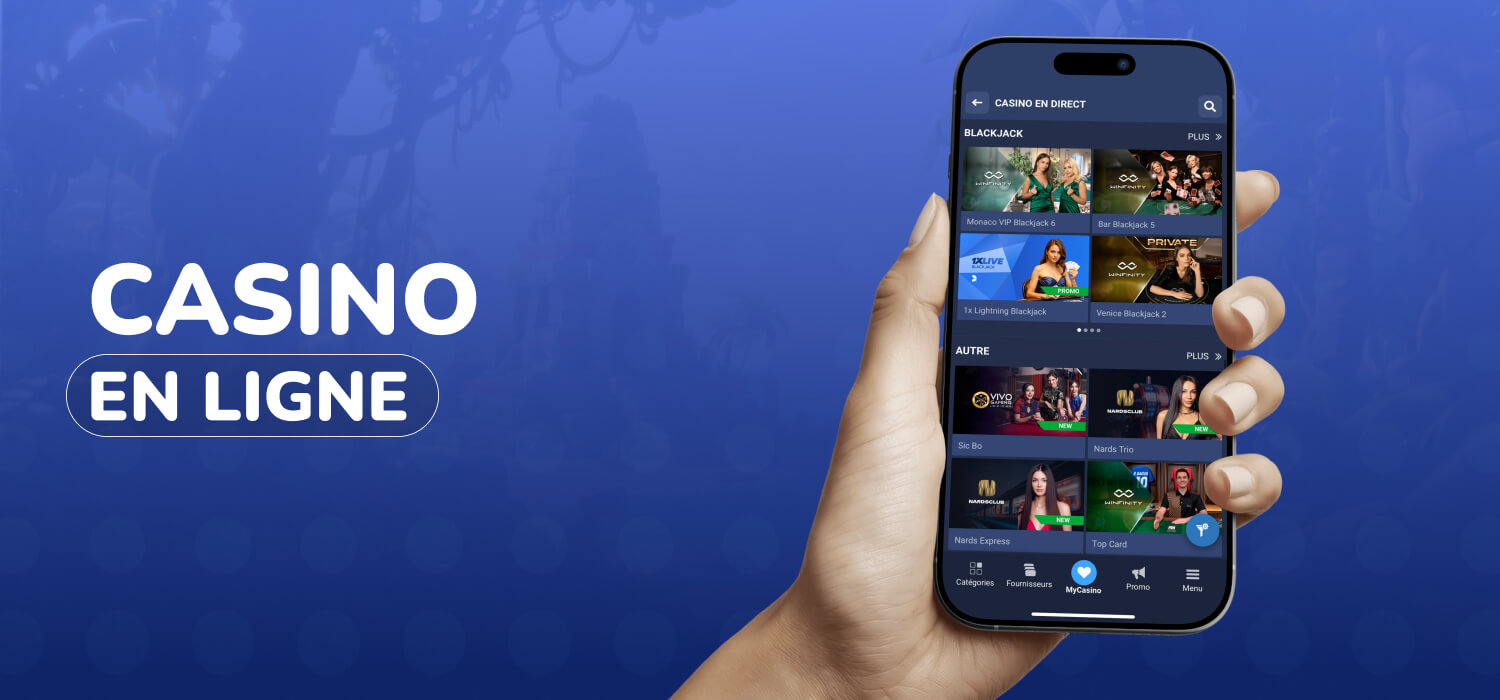 online 1xbet casino for users