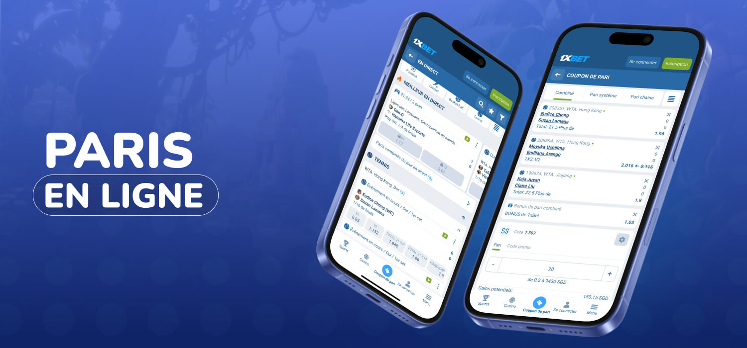 online sports betting at 1xbet platform