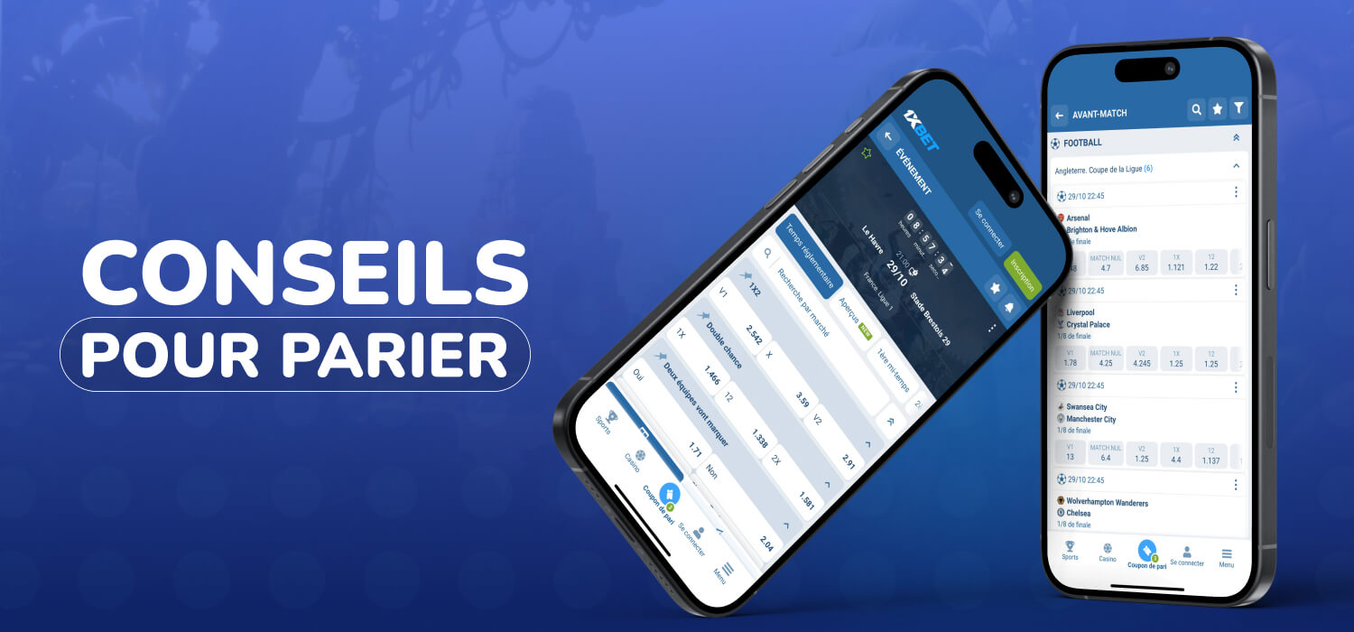 tips for football betting at 1xbet
